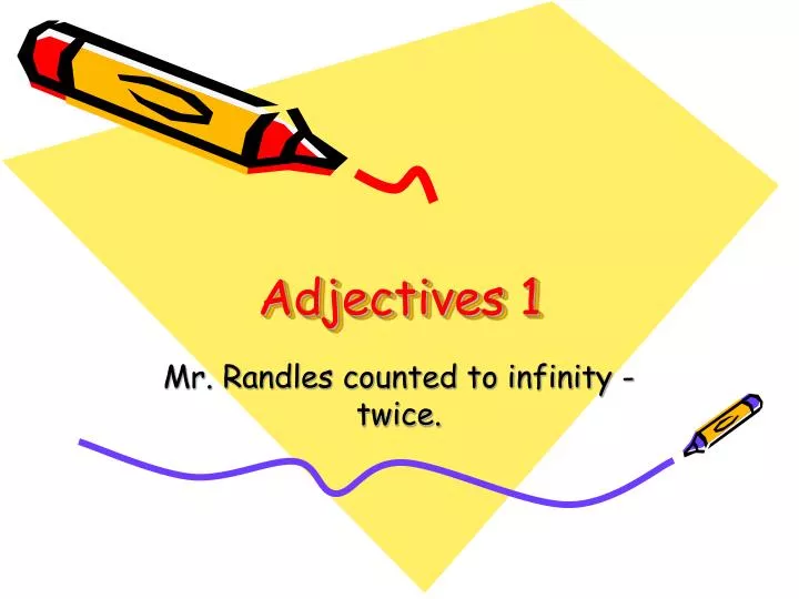 adjectives 1