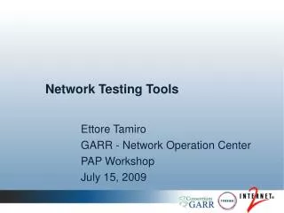 Network Testing Tools