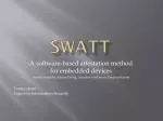 SWATT - slide 1