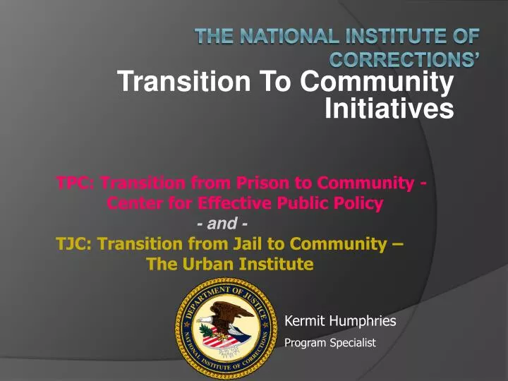 transition to community initiatives