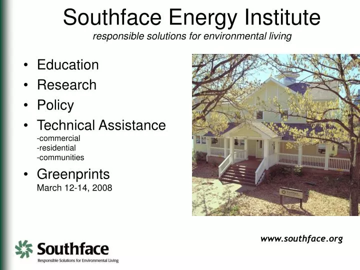 southface energy institute responsible solutions for environmental living