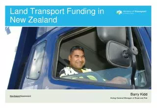 Land Transport Funding in New Zealand
