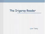 The Irigaray Reader - slide 1
