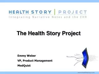 The Health Story Project