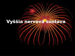 vy ia nervov s stava