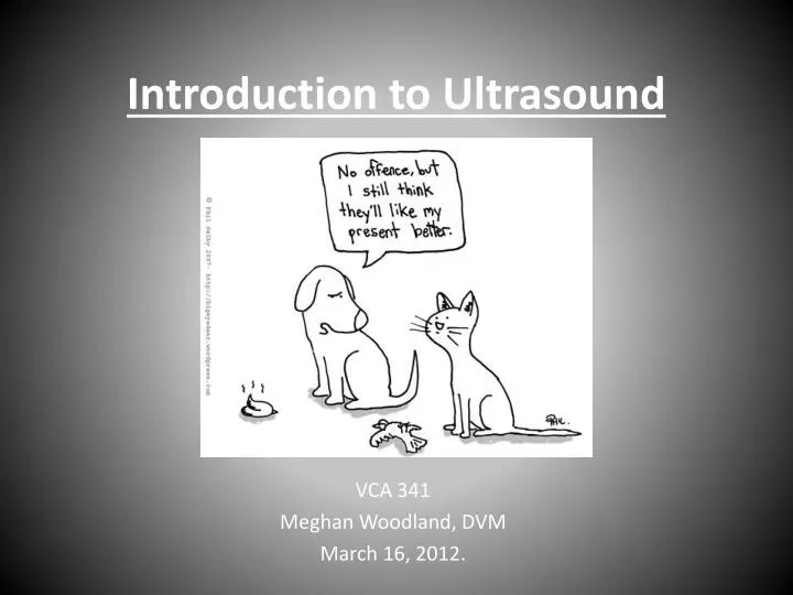 introduction to ultrasound