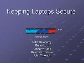Keeping Laptops Secure