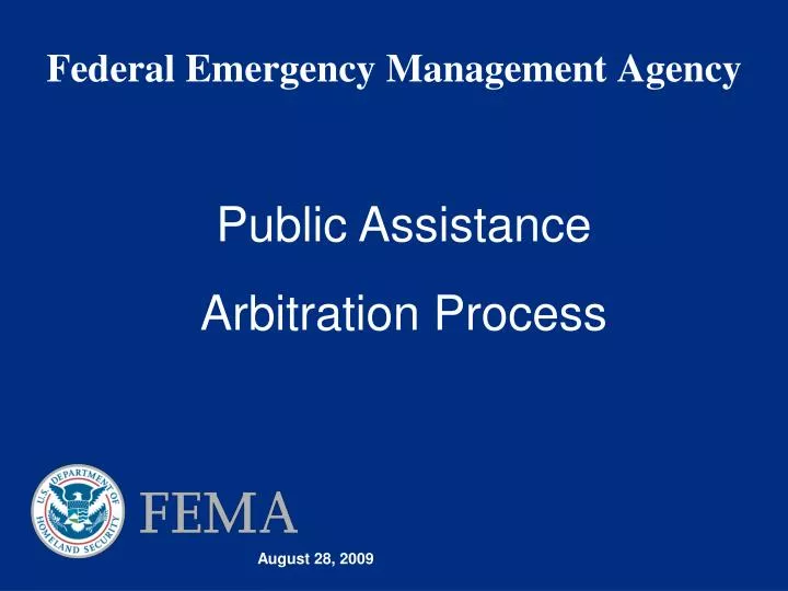 federal emergency management agency