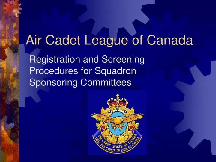 air cadet league of canada