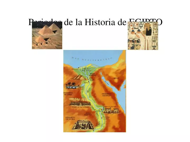periodos de la historia de egipto