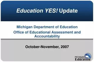 Education YES! Update