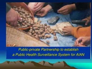 Public-private Partnership to establish a Public Health Surveillance System for AIAN