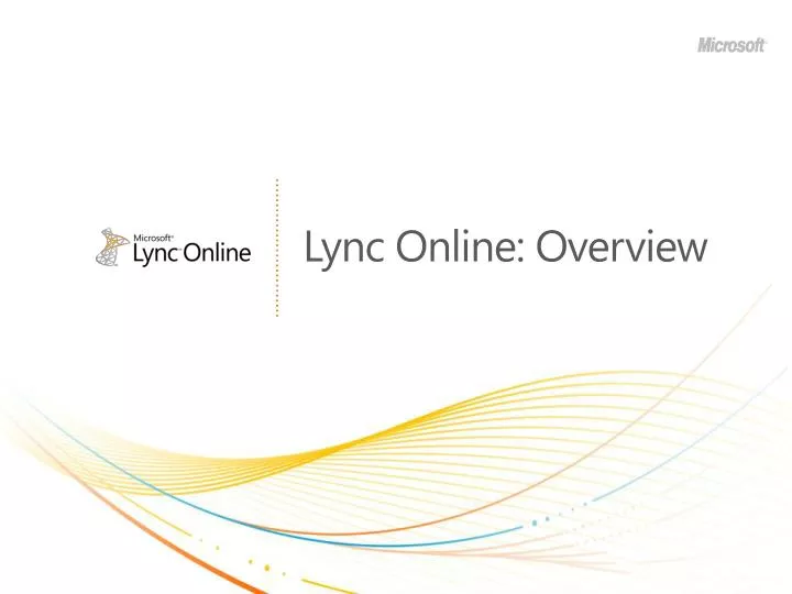 lync online overview