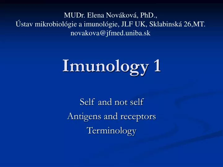 imunology 1