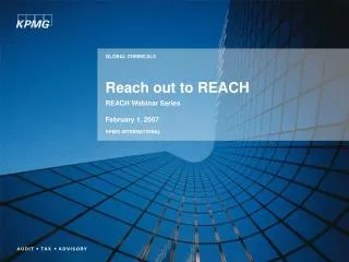 Reach out to REACH