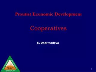 Proutist Economic Development Cooperatives