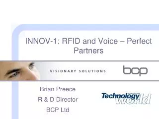 INNOV-1: RFID and Voice – Perfect Partners