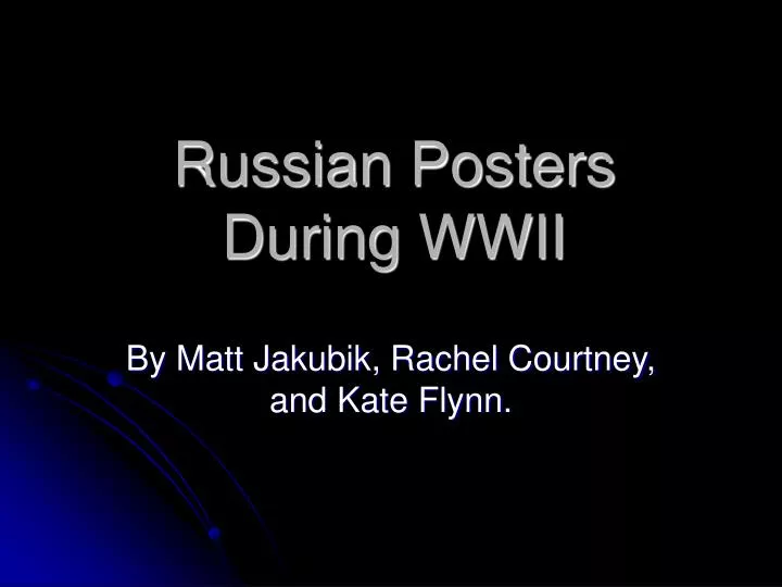 russian posters during wwii