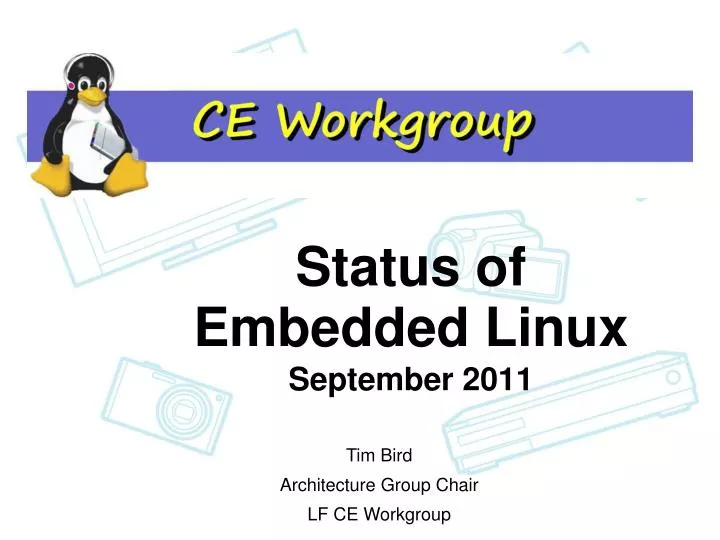 status of embedded linux september 2011