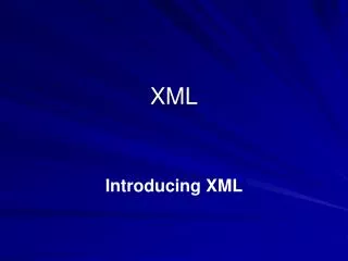 XML