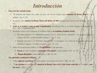 introducci n