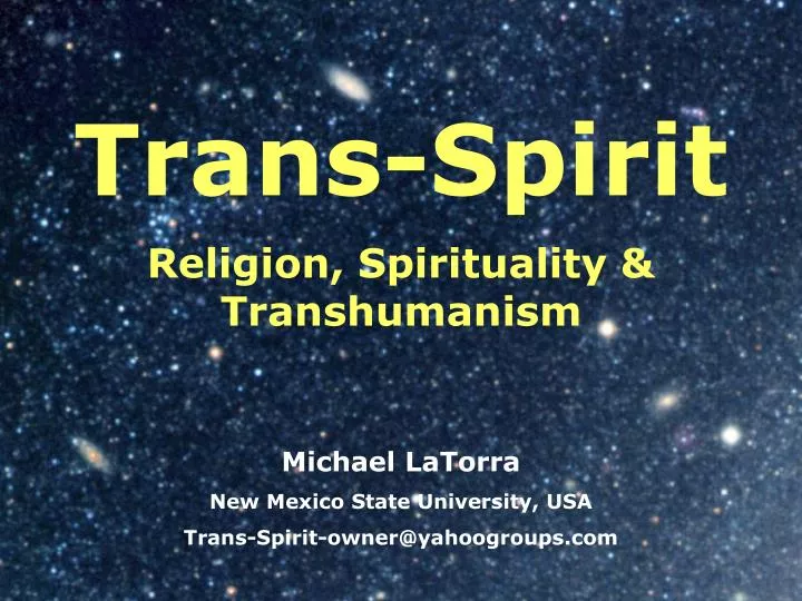 trans spirit