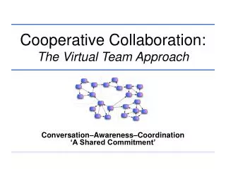 Cooperative Collaboration: The Virtual Team Approach