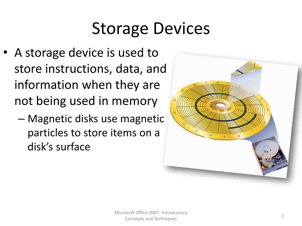 PPT - Storage Devices PowerPoint Presentation, free download - ID:822437