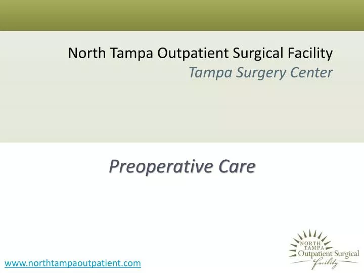 north tampa outpatient surgical facility tampa surgery center