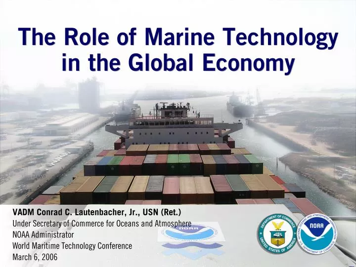 the role of marine technology in the global economy
