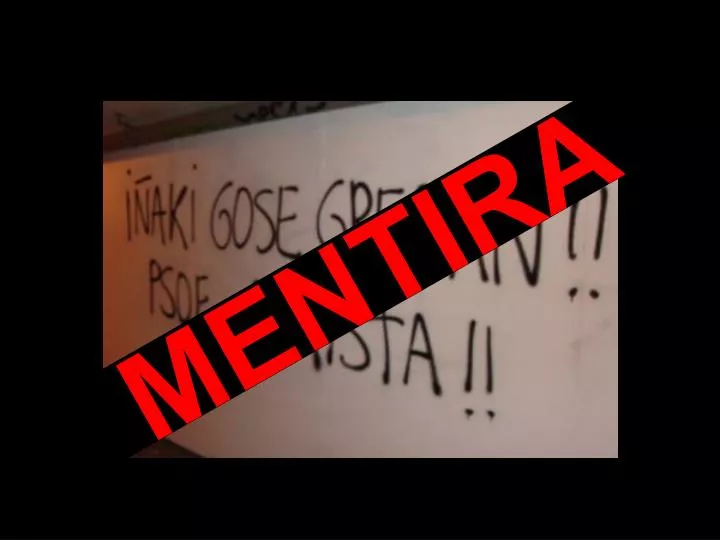 mentira