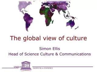 The global view of culture