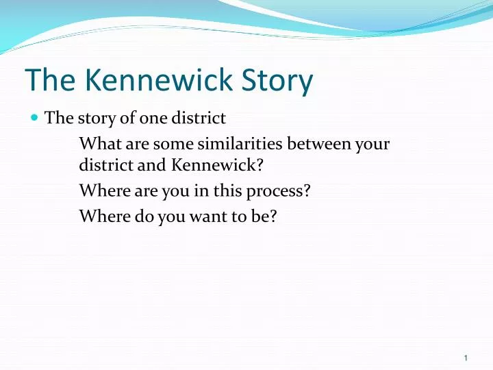 the kennewick story