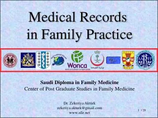 Saudi Diploma in Family Medicine Center of Post Graduate Studies i n F amily M edicine