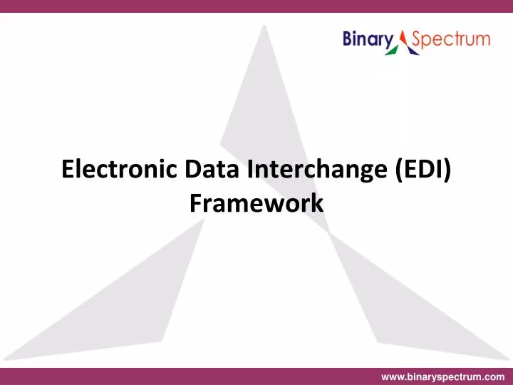 electronic data interchange edi framework
