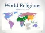 World Religions - slide 1