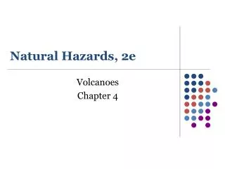 Natural Hazards, 2e