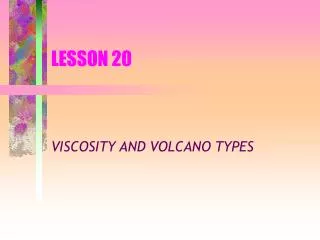 LESSON 20