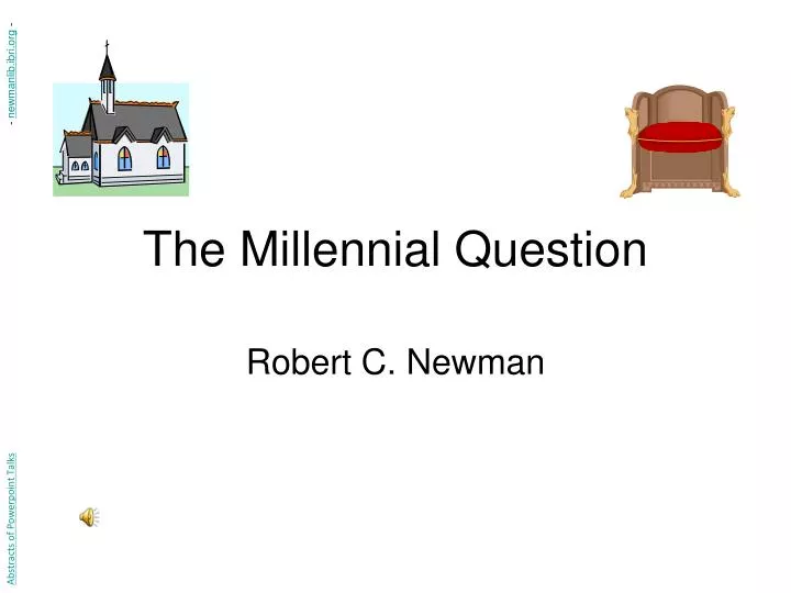 the millennial question