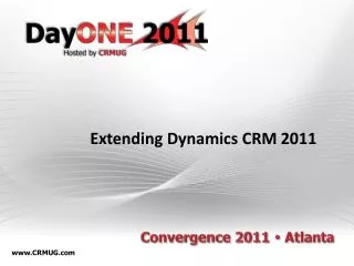 Extending Dynamics CRM 2011