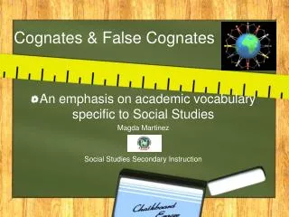 Cognates &amp; False Cognates