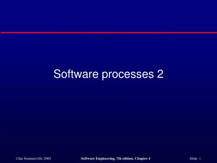 software processes 2