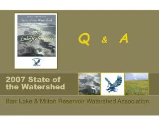 2007 State of the Watershed