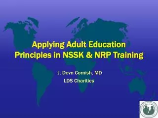Applying Adult Education Principles in NSSK &amp; NRP Training