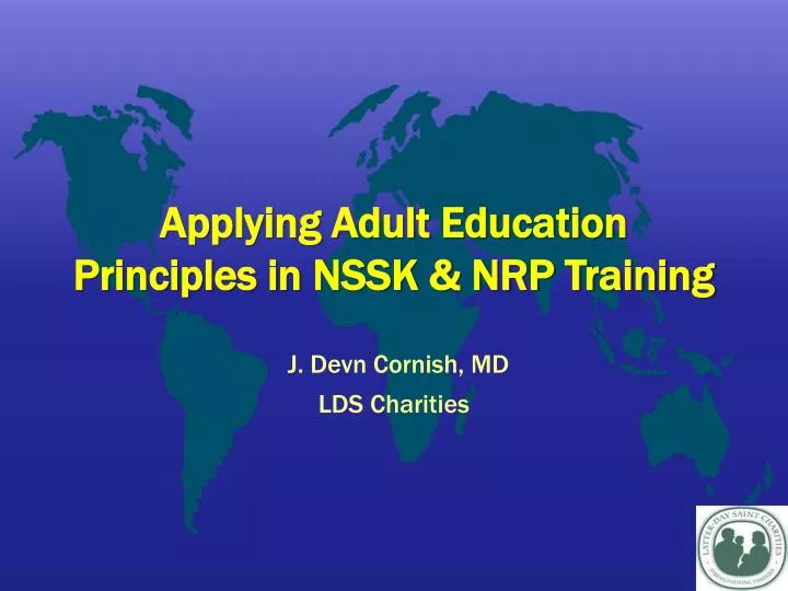 applying adult education principles in nssk nrp training