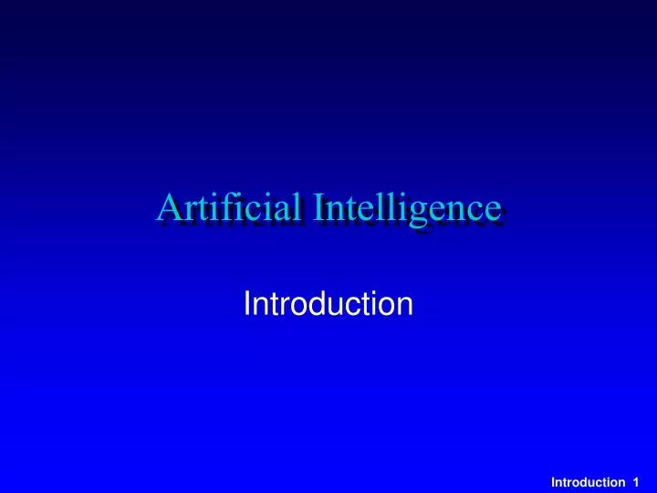 artificial intelligence