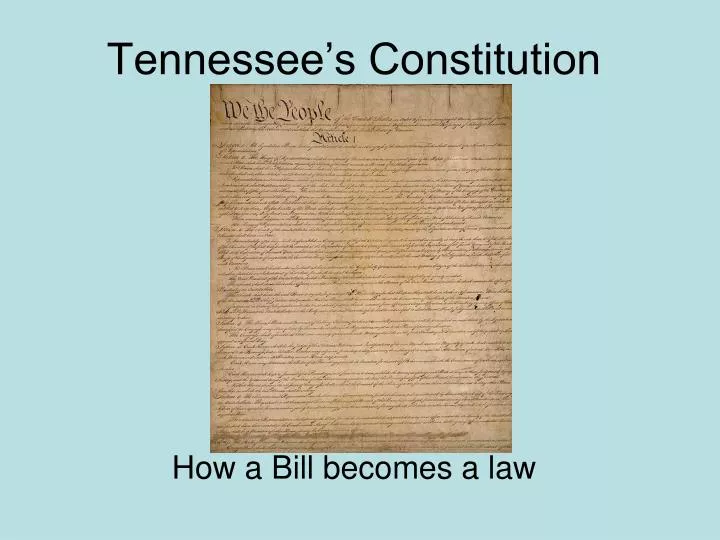 tennessee s constitution