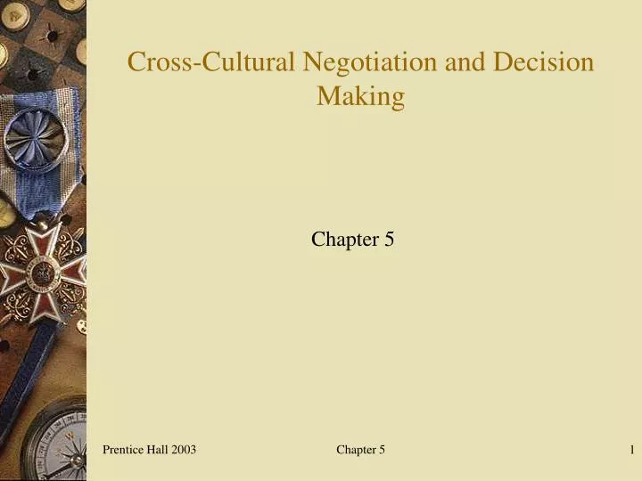 cross cultural negotiation and decision making