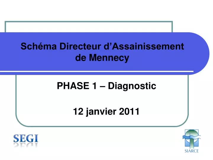 sch ma directeur d assainissement de mennecy