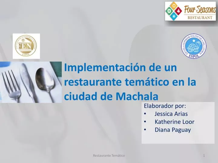 implementaci n de un restaurante tem tico en la ciudad de machala